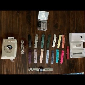 Fitbit Sense with 17 additional watch bands